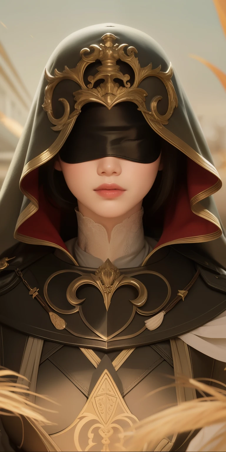 Black blindfold