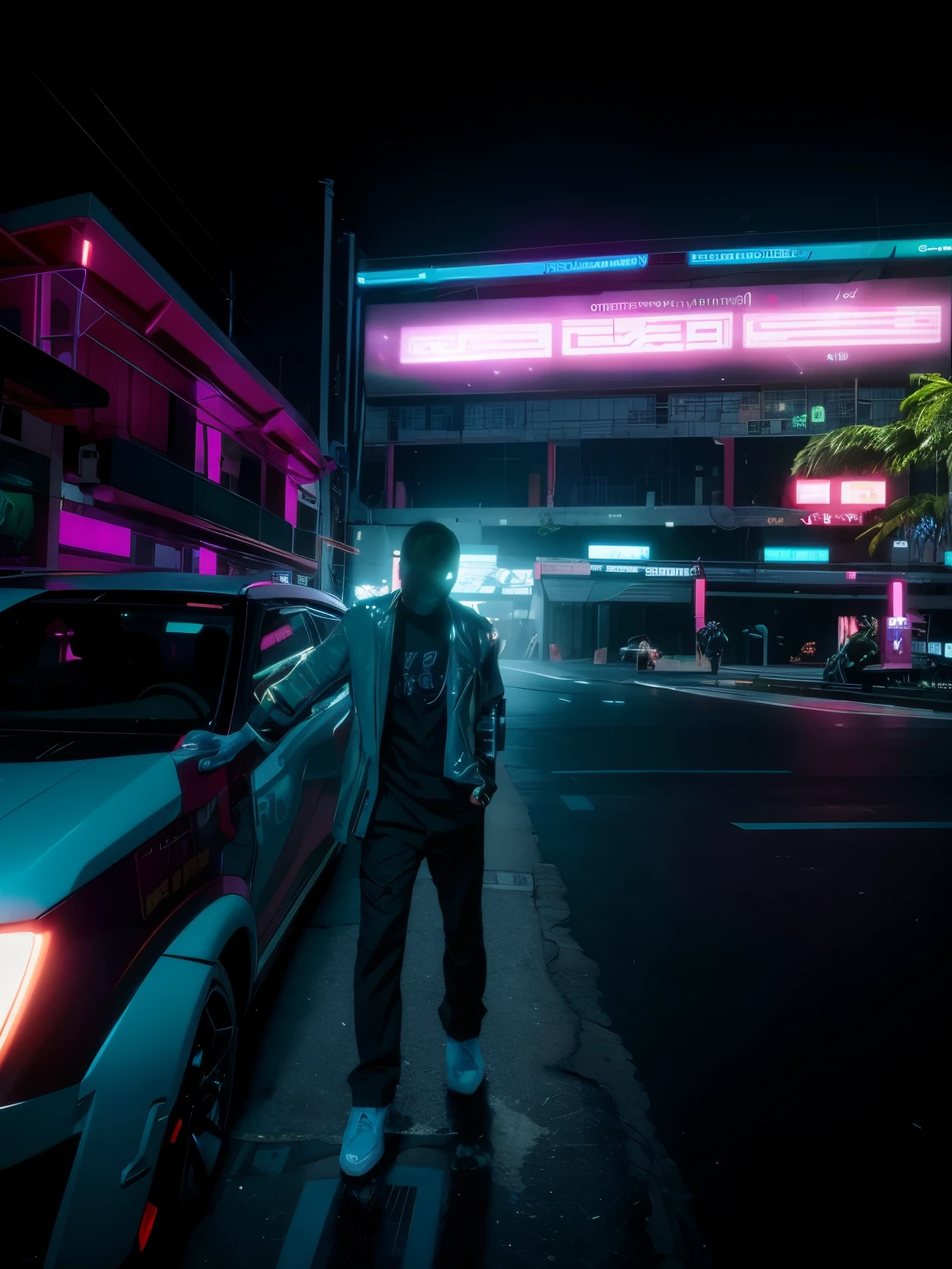 cyberPunk.handsome boy ultra