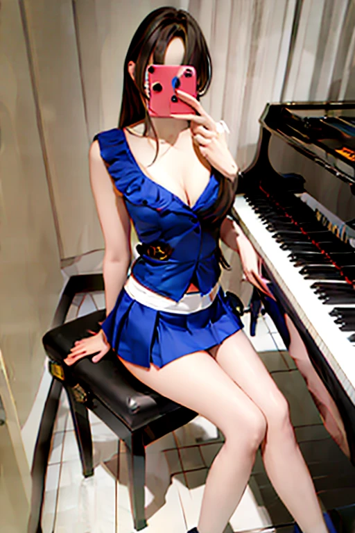 cleavage open short skirt, sitting pretty in a masturbation pose half naked pan piano taking panties off teasing undrrskirt no panties