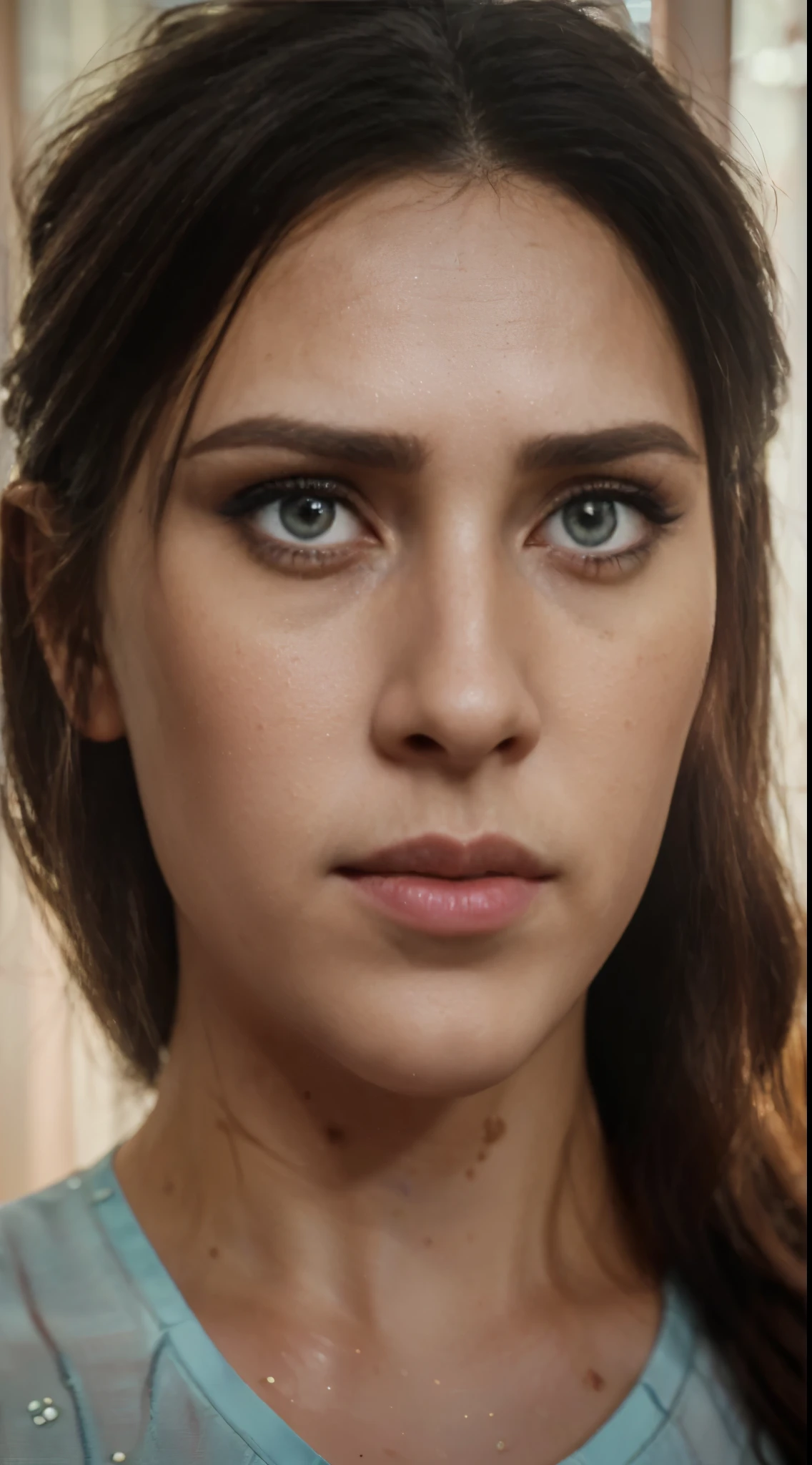 (best quality,4k,8k,highres,masterpiece:1.2),ultra-detailed,(realistic,photorealistic,photo-realistic:1.37),Daz3D girl, LoRA: TeeTee ,beautiful detailed eyes,beautiful detailed lips,extremely detailed eyes and face,longeyelashes,physically-based rendering,portraits,vivid colors,studio lighting