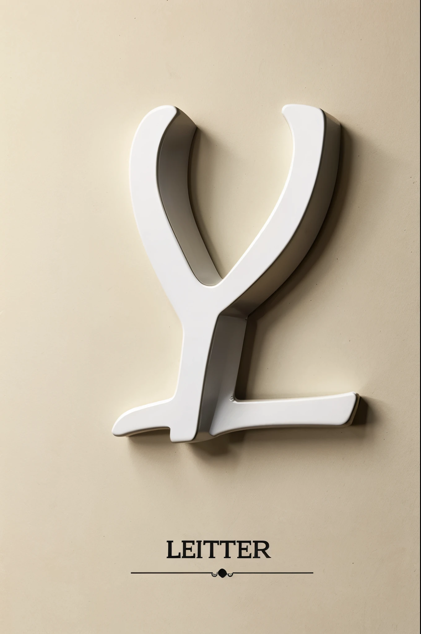 English letter design