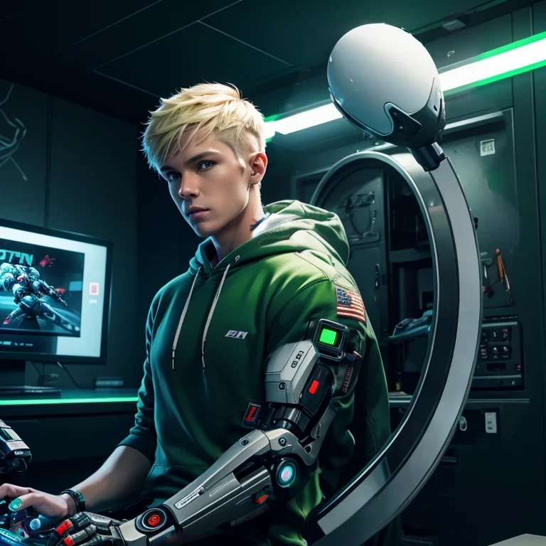Cyborg arm robot arm