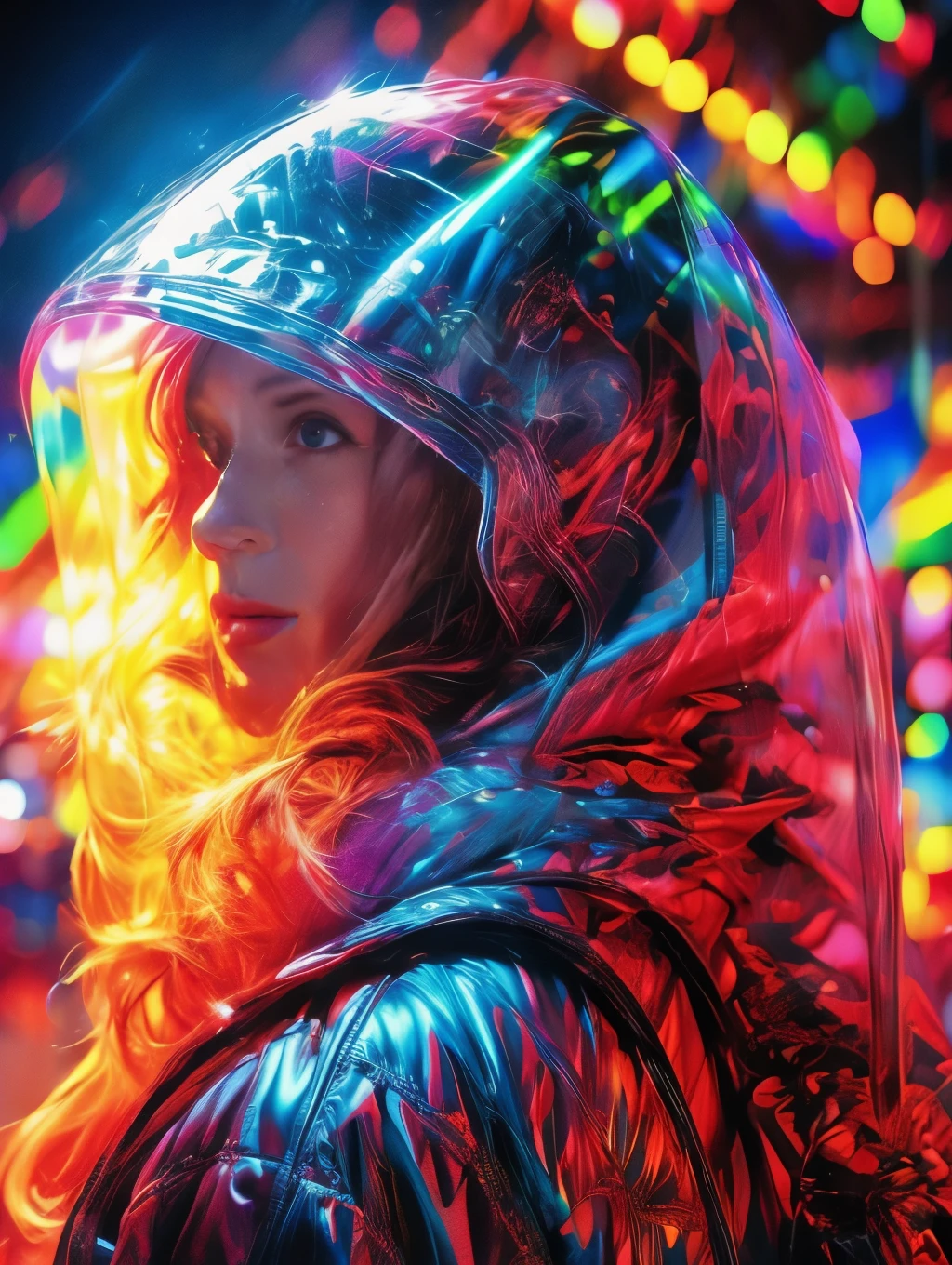 coil，Colorful colors，God's deer