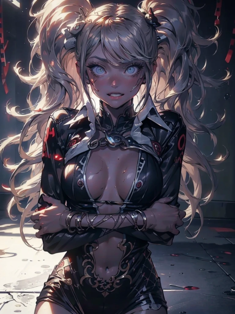 (masterpiece),(Highest quality),(Super detailed),(Best illustrations),(Best Shadow),(Absurd),(Detailed Background),(so beautiful)Bradamante, 16K, 8K, 4K,(Best Shadow), (so beautiful), One person, alone, , , , (detailed beautiful eyes), Big Breasts, Blonde, heart-shaped pupils, Oculogyric crisis, curvy, , Perfect figure, , , Arched back, , , orgasm, afterglow, erotic smile, , , Open your mouth languidly, , Sexy posture, , , cross-eyed, rolling eyes, , water eyes, tears, , tongue out, , , , saliva trail, , shiny skin, , Thigh fetish, , , torogao, ahegao, BREAK, , Dramatic lighting, , Psychedelic Background, night, pink neon, , Torrent of Light, mysterious, spoken heart,, , ,