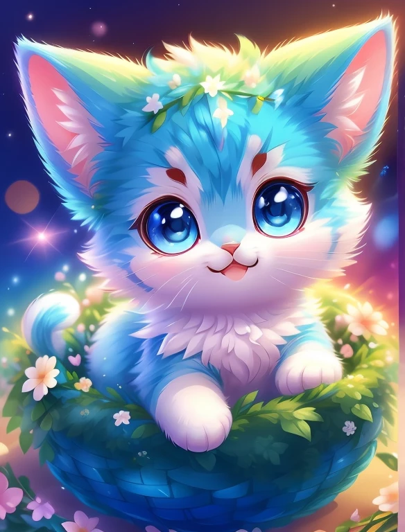 Cute kittens with different colored eyes, tchibi, adolable, Logo Design, comic strip, Movie Light Effects, 3D vector art, Cute and quirky, Fantasyart, Bokeh, handdraw, digitial painting, gentle illumination, isometry図スタイル, 4K resolution, photoreal render, High level of detail clean, Vector image, photo-realistic Masterpiece, professional photoshoot, Space background, Flat white background, isometry,鮮やかなVector image