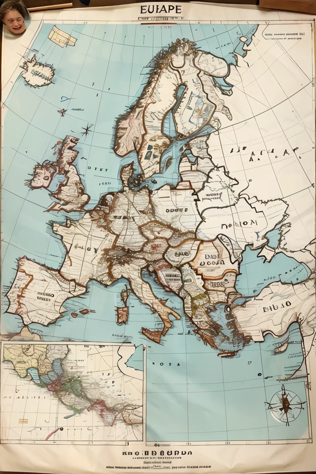 Make a map of europe