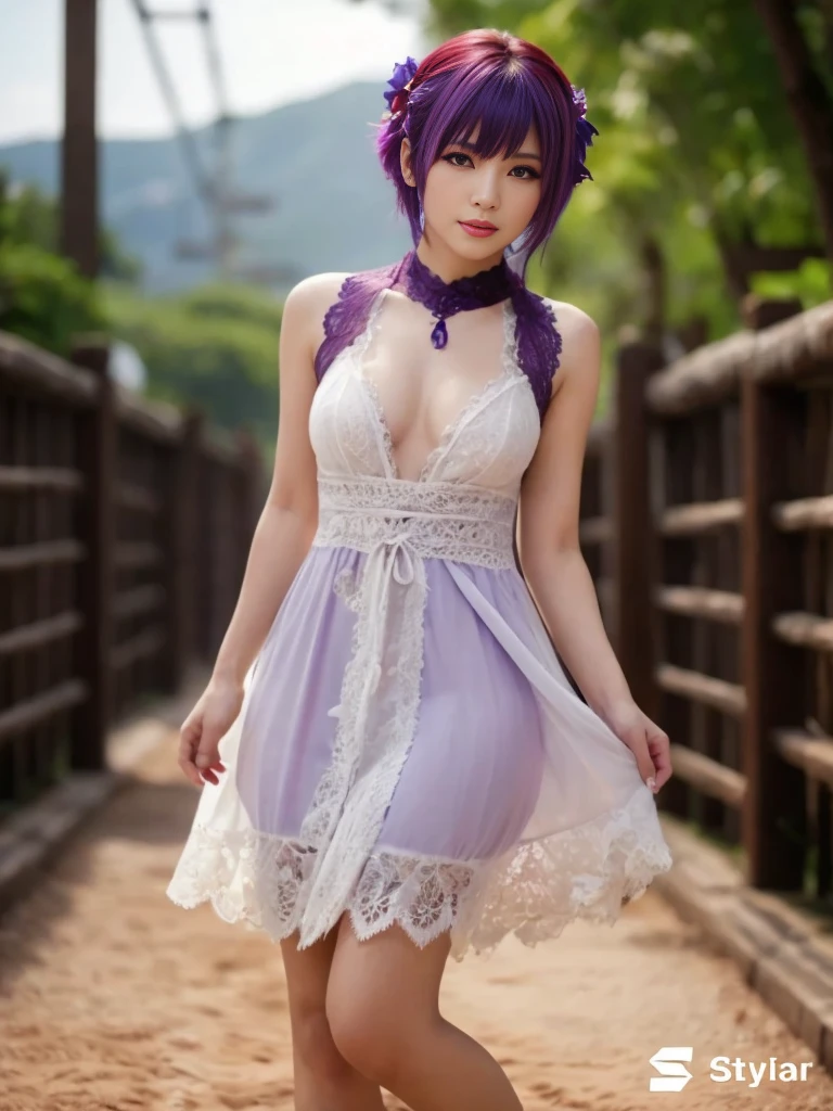 "AYANE" (best quality,ultra-detalhado,Realistic:1.37), retrato, Detailed eyes and facial features, textura de pele delicada e suave, Corpo Perfeito, textura ultra realista, maquiagem perfeita, maquiagem vermelha nos olhos, batom vermelho,  expression serious, cores vivas, maquiagem vermelha em volta dos olhos, cores vivas, olhos vermelhos, maquiagem vermelha nos olhos