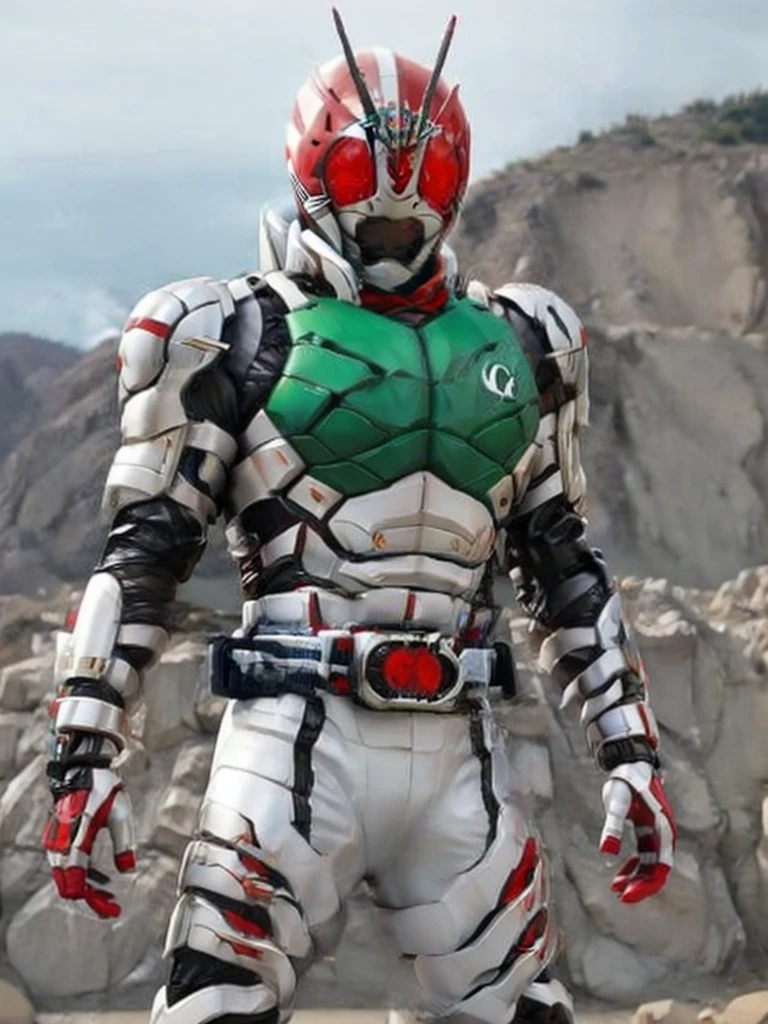 kamen rider (saber) , hero , man , armor suit (Eagle Armor Cloth), guardian , Frame background , cosmo power of fire eagle