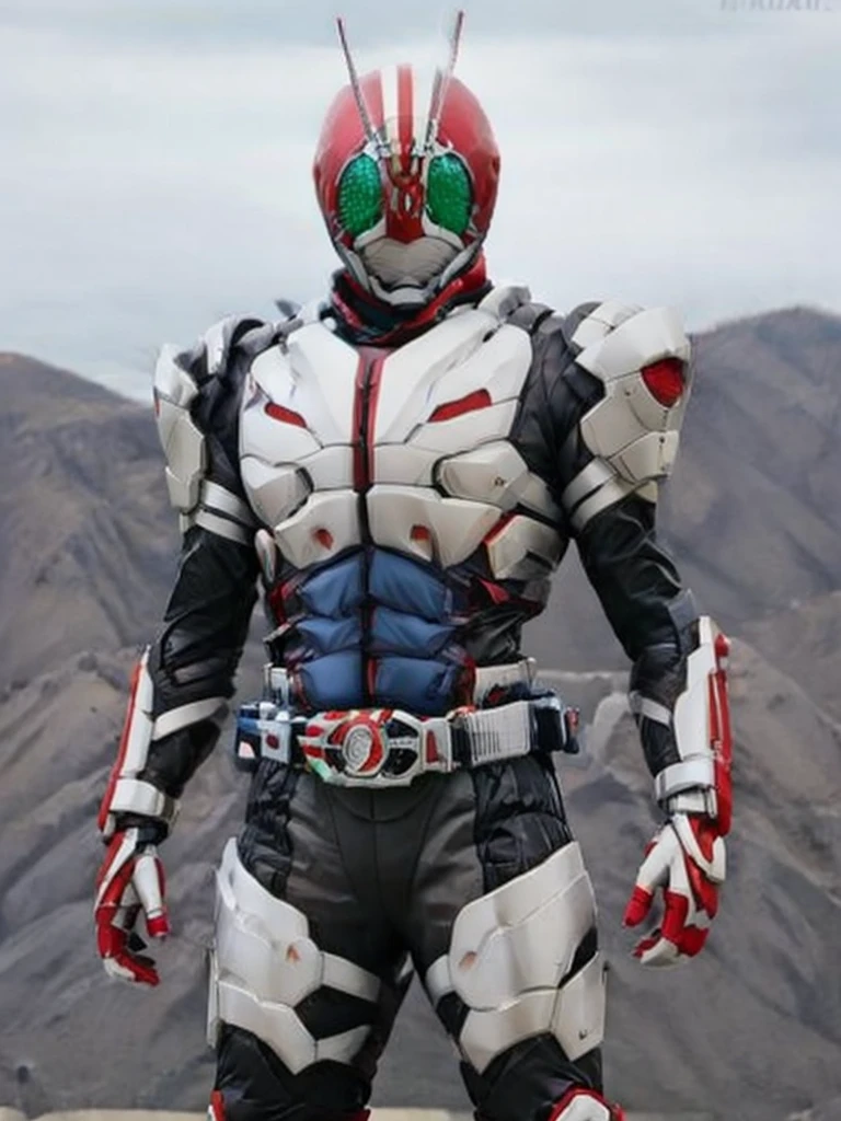 kamen rider (saber) , hero , man , armor suit (Eagle Armor Cloth), guardian , Frame background , cosmo power of fire eagle