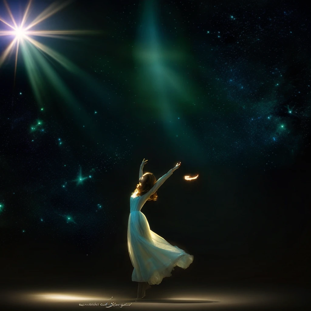 Princess of the stars released into the light Beautie Falling Stars