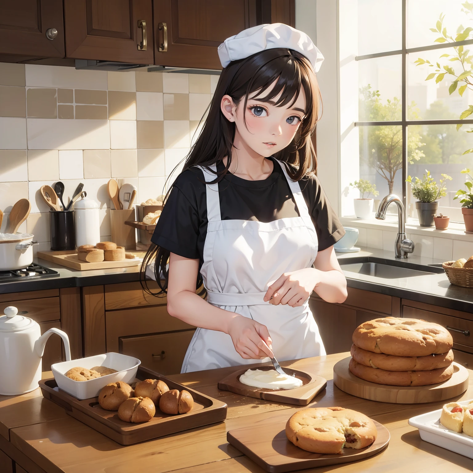 baking, masterpiece, super detail, best quality