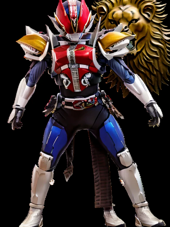 kamen rider (saber) , hero , man , armor suit (lion Armor Cloth), guardian , earth background , cosmo power of ground lion