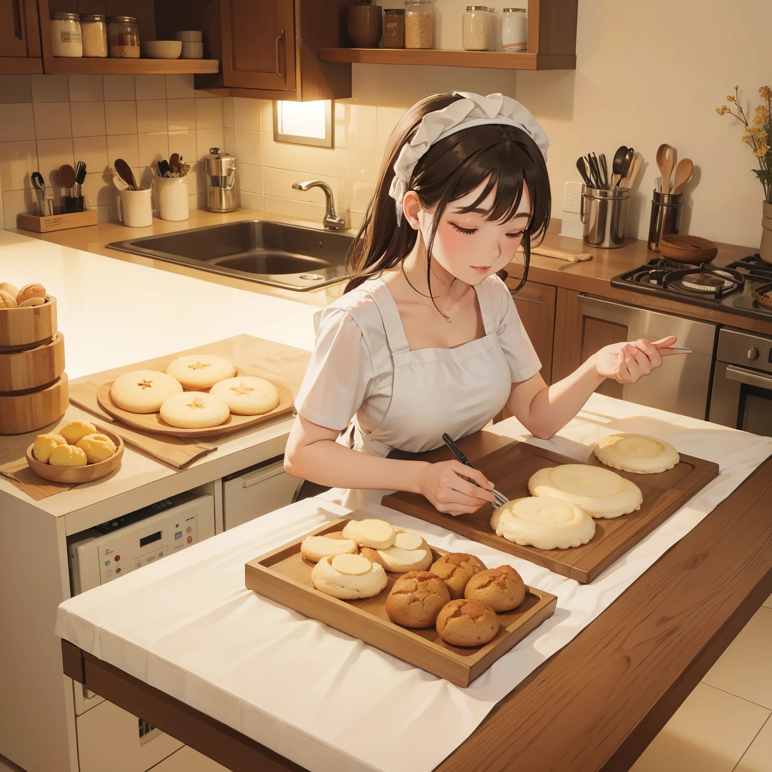 baking, masterpiece, super detail, best quality