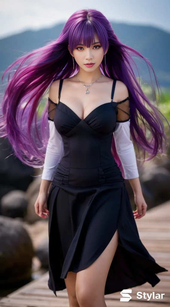 "AYANE FACE" (best quality,ultra-detalhado,Realistic:1.37), retrato, Detailed eyes and facial features, textura de pele delicada e suave, Corpo Perfeito, textura ultra realista, maquiagem perfeita, maquiagem vermelha nos olhos, batom vermelho, expression serious, cores vivas, maquiagem vermelha em volta dos olhos, cores vivas, olhos vermelhos, maquiagem vermelha nos olhos