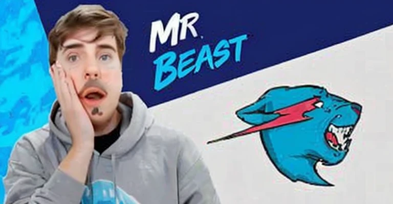 make image of this youtuber Mr Beast buried under soli or stand in ground