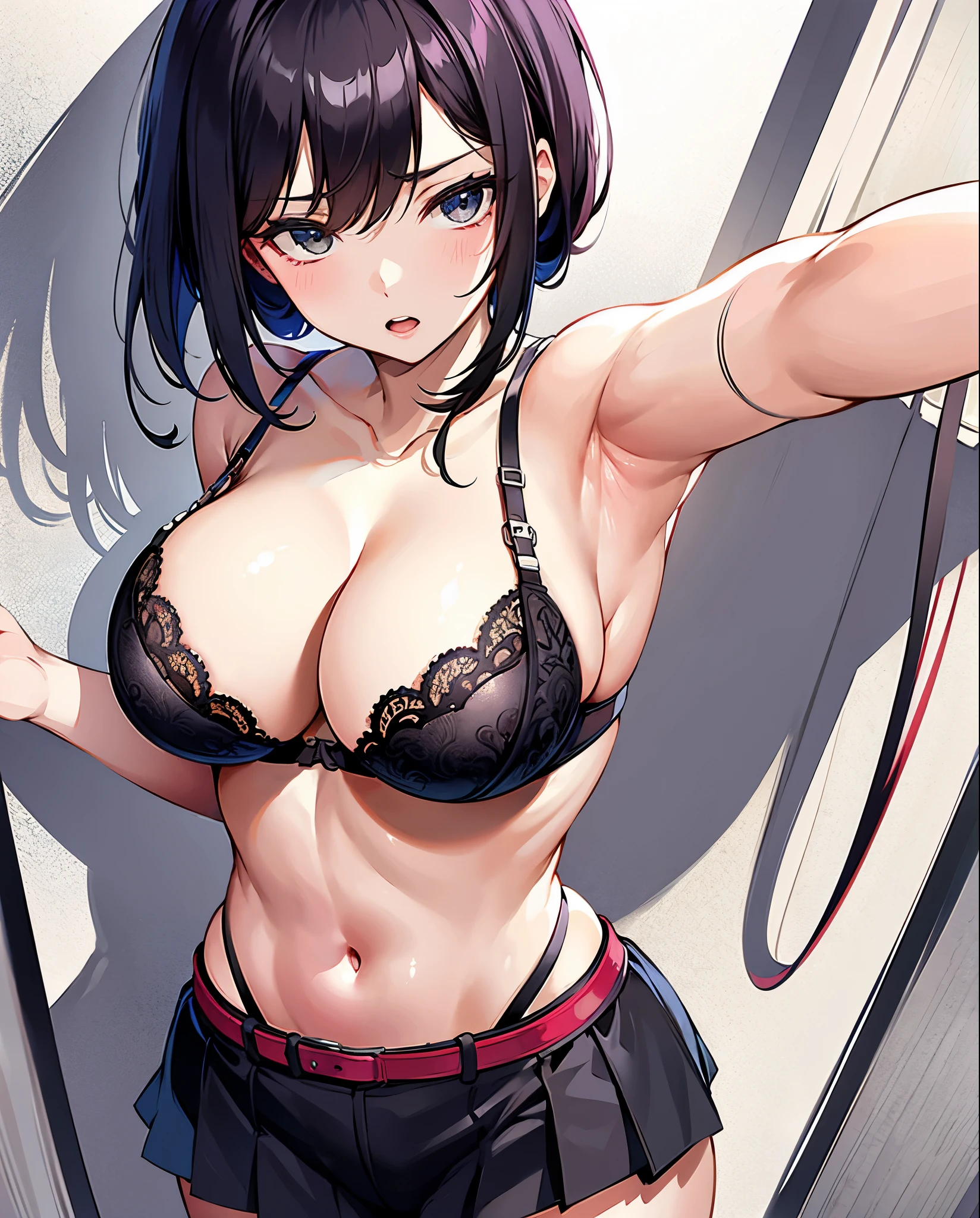 Hot Up In Arms With A Sexy Bra