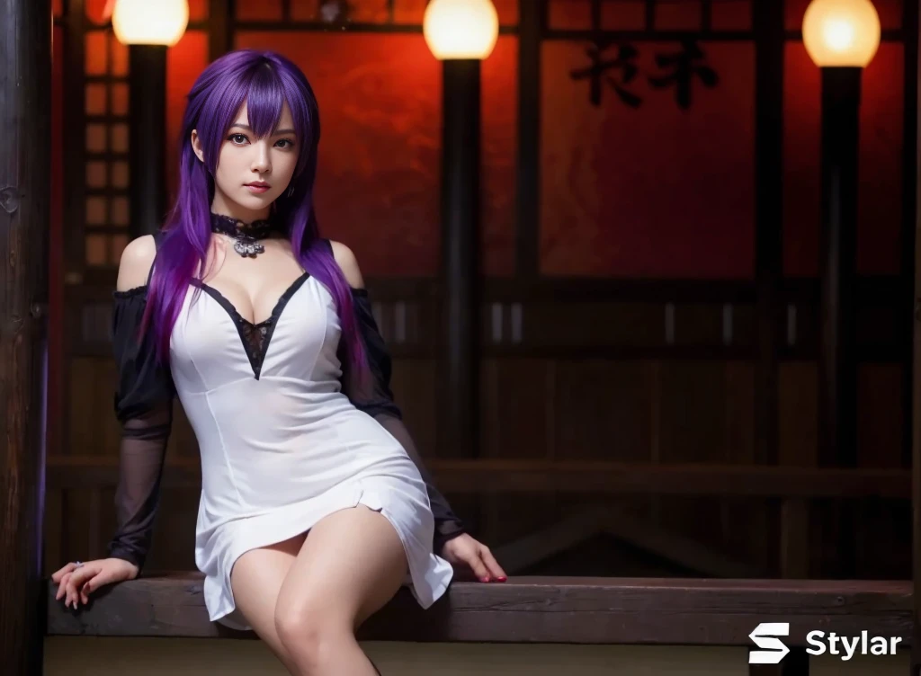 (An ultra-high picture quality:1.5、ultra-quality:1.5、Photographic:1.3)、Sexy, Lust, 1girl in, White hair, Purple eyes, Big breasts, Big ass, Ass, Sexy Maid Clothes, raise skirt, laying down on the bed, Charming, Seductive, (Big breasts: 1. 0) ) ), (Big breasts: 1. 0) ) ) ), (Big breasts: 1. 0) ) ) ), (Big breasts: 1. 0) ) ) ), (Big breasts: 1. 0) ) ) ), (Big breasts: 1. 0) ) ) ), ( (Big ass: 1. 8) ) ) ), ( (Big ass: 1. 8) ) ) ), ( Big ass: 1. 8) ) ) ), ( (  (Big butt: 1. 8) ), ( ( ) ), ( ( ( (Sexy) ) ) ) ) ( Lust) )    )， (   (   (Charming)   )   )， (   (   (Attractive)   )   )， (   (   (Charming)   )   )， (   (   (Attractive)   )   )， (   (   (Charming)   )   )， (   (   (Attractive)   )   )