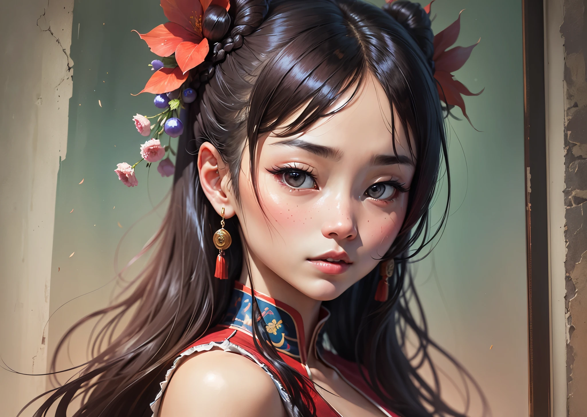 A very beautiful imperial concubine from the Tang Dynasty of China. --auto --s2