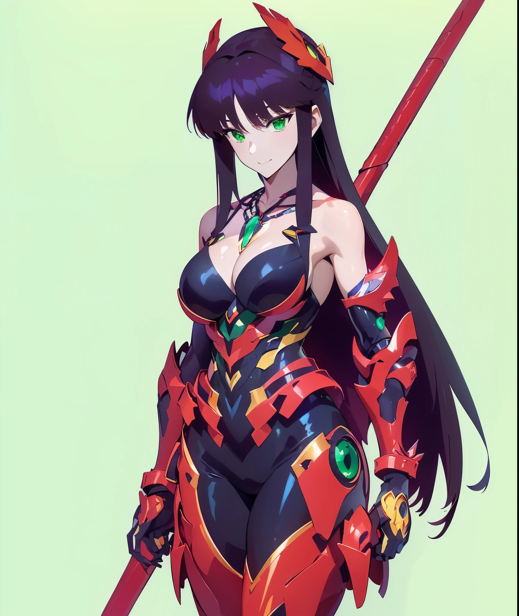 Girl in Mecha Cyber Armor,scarlet armor,armor girl, 女性アクションan anime girl, Portrait of a female anime hero, Girl in Mecha Cyber Armor,Arafed image of a woman wearing spear and armor, dark sorceress full view, armor girl, wearing witchblade armor, anime figure, black and red armor, in monster hunter armor, lady in red armor, biomechanical oppai, bikini armor female knight, anime figurine,A woman wearing two-tone body armor of red and black,anime goddess,A girl wearing vermilion armor all over her body,Anime character wearing red と黒 cyber armor holding a red and yellow long spear,ironman suit, Anime Manga Robot!! Anime Girl, lady in Red armor, red demon armor, Red armor, lava and fire goddess,Symphogear,Body Armor,未来的な衣装のan anime girl,((​masterpiece))、(ighly detailedなCGユニティ8k壁紙)、top-quality、illustratio、beatiful detailed eyeeautiful detailed hair、very_long_hair、1girl in、cosmos、独奏,vermilion_armor,cleavage of the breast,Sexy armor,mecha musume、Mechanical parts,​masterpiece、top-quality、ultra-detailliert、ighly detailedなillustratio、ighly detailed、intricate-detail、hight resolution、超intricate-detail、ighly detailedな8K CG壁紙,head gear,starrysky,Rin々Facial expressions,Rinとした顔,serious facial expression,beautiful anime high school girl, anime moe art style, 超Realistic Girls高生, Seductive Anime Girl, an anime girl, Realistic Girls, 魅力的なan anime girl, 超Realistic Girls高生, Anime Girl,8K UHD, hight resolution,Very detailed CG, High quality shadows, Detail Beautiful delicate face, ディテール美しいDelicat eyes,BREAK(ighly detailedな8k壁紙),(Highly detailed CG 8K wallpaper),Makima (chain saw man),Sukasaha (Fate/grand order),Shimohira Reihua ,Hi-Res,very繊細で美しいCGillustratio,top-quality,Realistic skin feeling,Realistic fabric,Realistic texture,beautiful thigh,toned legs,Footboard beauty,big breasts thin waist,(((masutepiece))), (((Best Quality))),8K,32K,​masterpiece,beautiful alluring anime woman,ultra-definition,ultra-detailliert,hight resolution,超Realistic Girls高生,masuter piece, Best Quality, High quality, High Definition, high quality texture, high quality shadow, high detailing,finely detail,1girl in in,High school students,独奏で,Soio,Only one person,Alone,One Person,taki,Mature atmosphere,neat and long legs.beautiful thigh,toned legs,Footboard beauty,8 Head Body,身long:171cm,Mature girls,Reddish-purple hair,Reddish-purple hair,Purple hair,cassis colored hair,silky and smooth hair,Colorful hair,Straight hair,beautiful hairl,彼女は首にNecklace身に着けています,Necklace,bead necklace,magatama accessories,A slight smil,Colorful eyes,green colored eyes,Jade-colored eyes,beautidful eyes,Bright eye,Delicat eyes,Eyes Like Gems,Jade Eyes,Hanging eyes,(Green eyes:1.5),cowboy  shot,Symphogear,Cyberpunk city background,anime mech armor,科幻小说, {センキゼッショウSymphogear:1.15},Anime Mecha Aesthetics,is standing,character designs,plugsuit,Precision painting,(((Detailed details))),(((The artwork)))