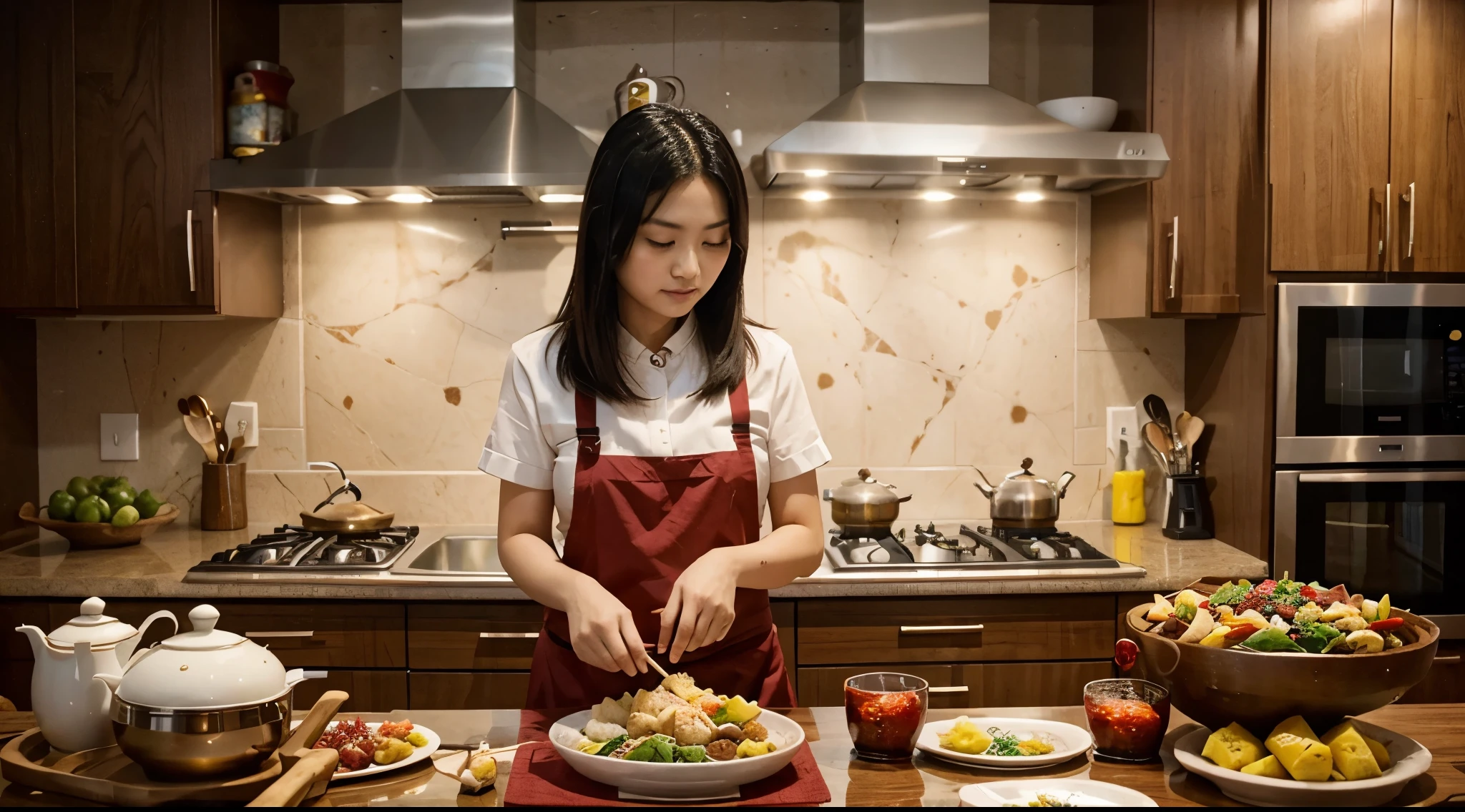 On the 23rd day of the lunar calendar, known as "Xiaonian," every household is busy preparing a lavish feast for the kitchen god in their kitchen.