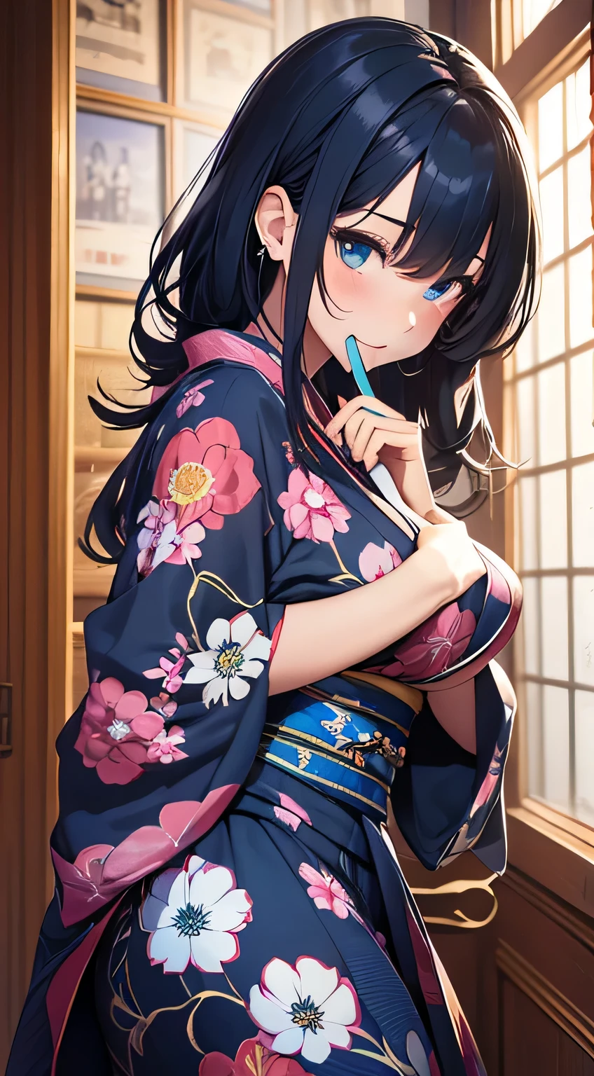 {{{{{Japanese beautiful girl wearing a floral embroidered kimono in casual wear, high resolution matchmaking photo}}}}},{{{{{High resolution scenes in a moving and hazy studio}}}},{{{{{A detailed, graphical depiction of a pure young lady from a government official family trying her best to become more attractive.}}}}},{{{{{Latest technology ultra-high resolution UHD super cute masterpiece}}}}},{{Extremely detailed}},{{{{{Wavering Gloss々Japanese style flower hair and makeup}}}}},{{{{{Super thick and plump lips suddenly swell and become plump and shiny}}}}},{{{{{The top of the bust is clearly visible}}}}},{{{{{The pure young lady of the bureaucratic family suddenly kneels with a moist and sexy expression on her face, unable to stop the heat from building up.}}}}}