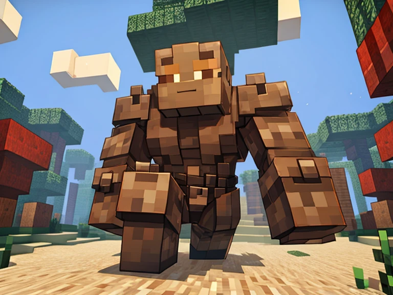 Large iron golem from minecraft