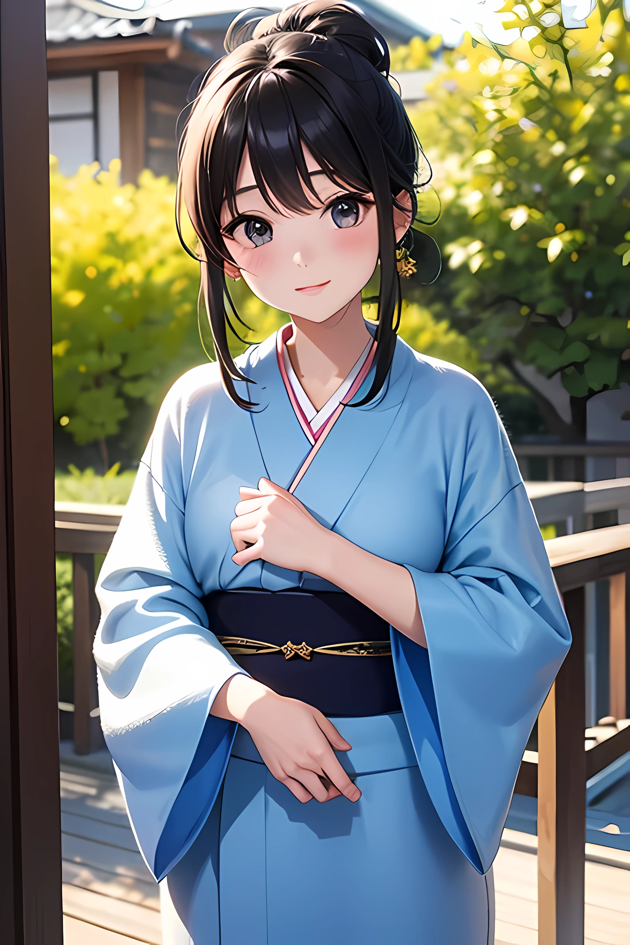 best quality, masterpiece, highres, solo, (kikyou_bluearchive:1.10), (yukata:1.30), (kimono:1.15), 25 <lora:kikyou_bluearchive:0.80>