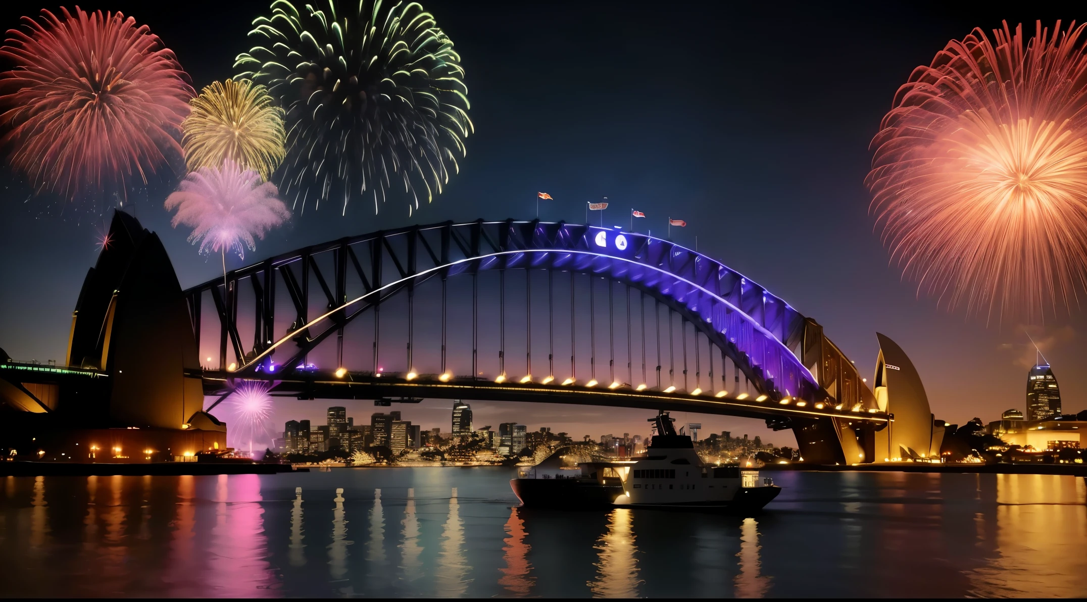 Christmas in Sydney, Australia: Sydney is famous for its dazzling fireworks display over the iconic Sydney Harbour Bridge and Opera House. The celebrations attract millions of spectators and are among the first to welcome the New Year.