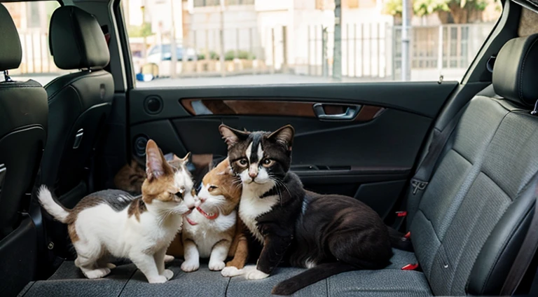 gatos destruindo coisas