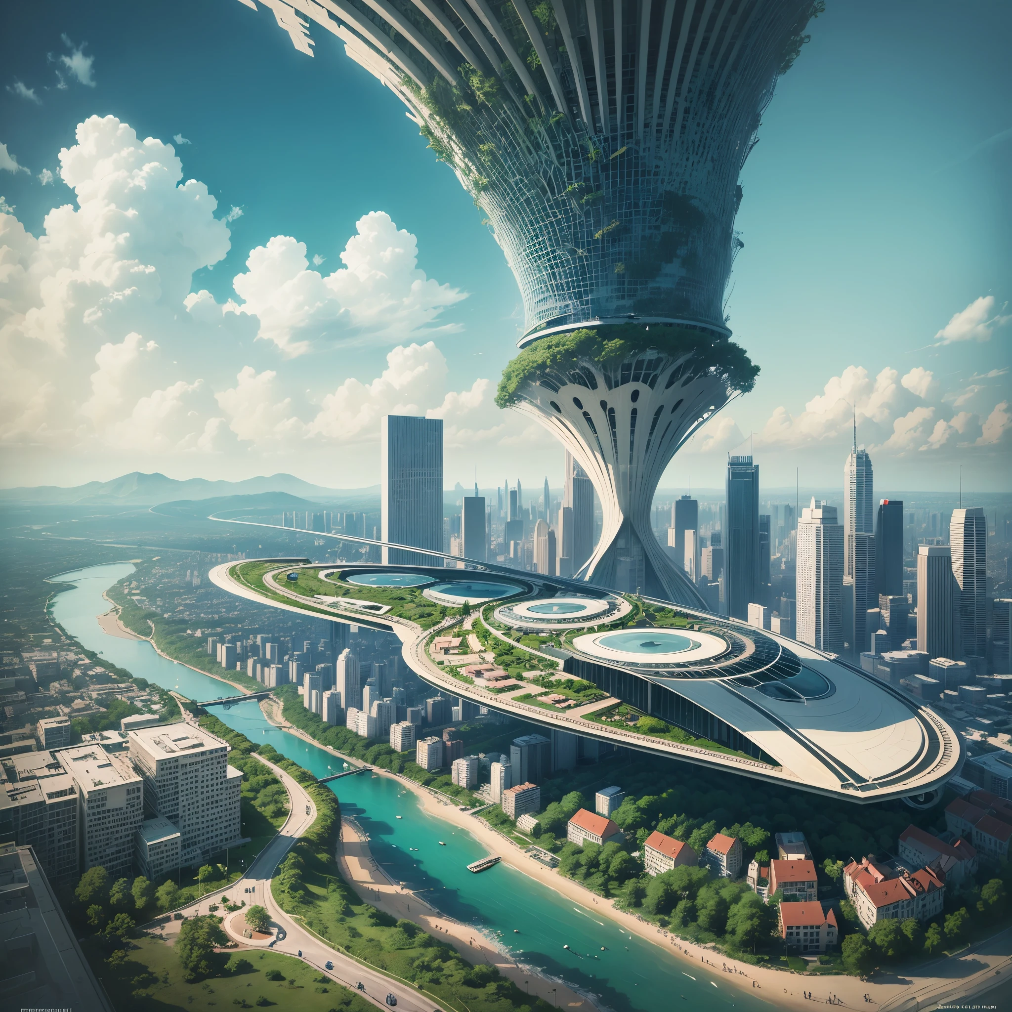 high quality, HD, inspiring, nature, futuristic city, luxury, flying cars, futuristic,success --auto --s2