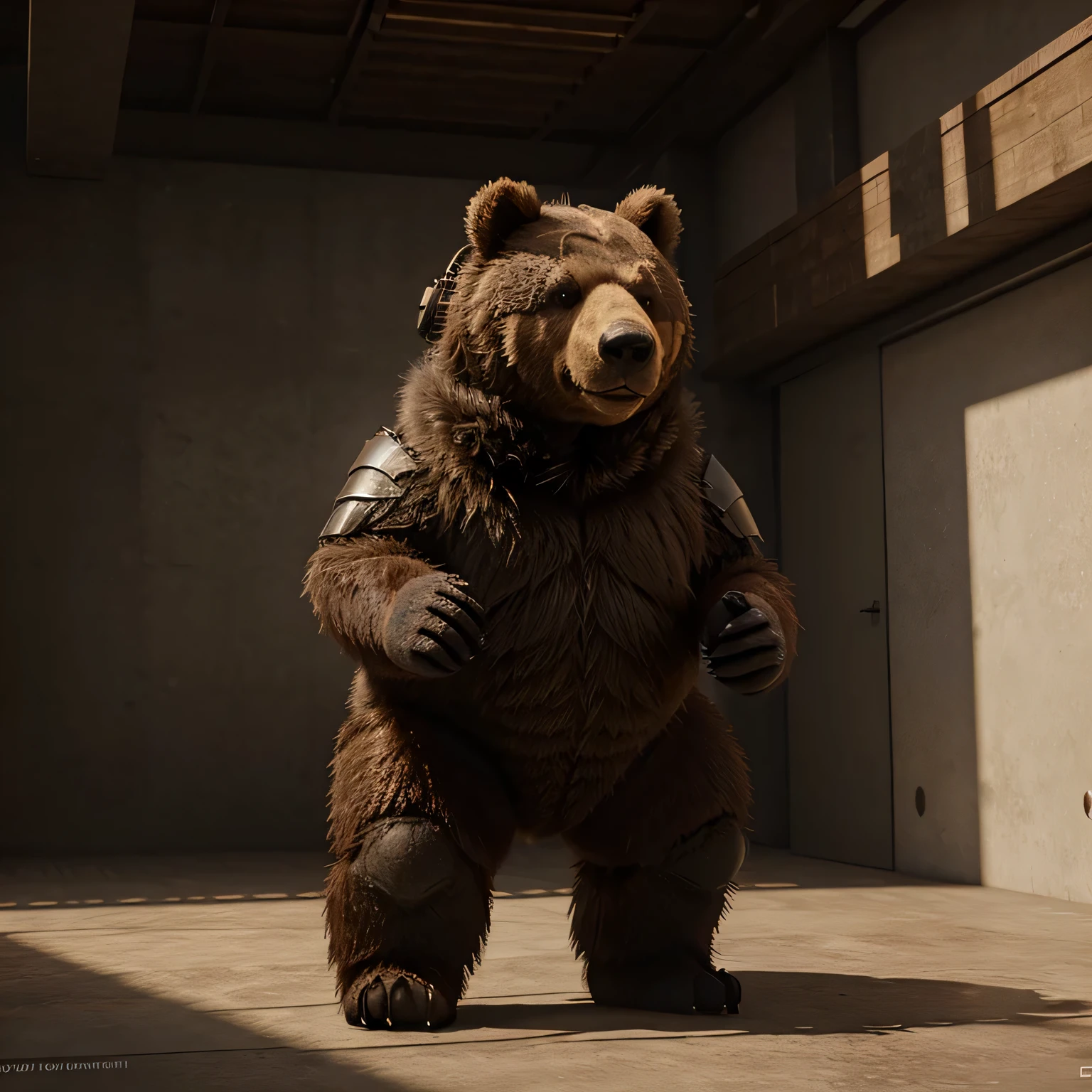 Create Disney-Style Destroyed Horror Animatronic Bear