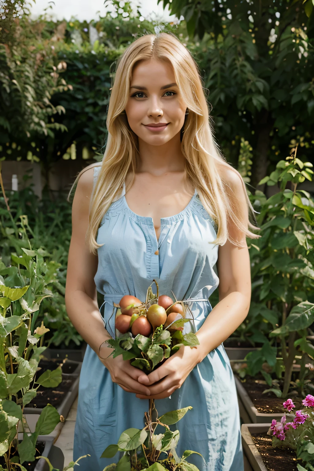 potière blonde