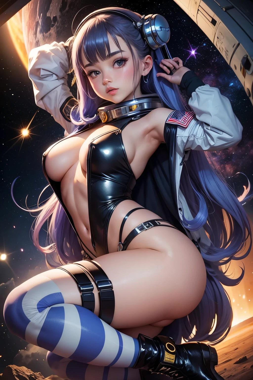 Cute girl, Space girl, sexy 🔞🔥