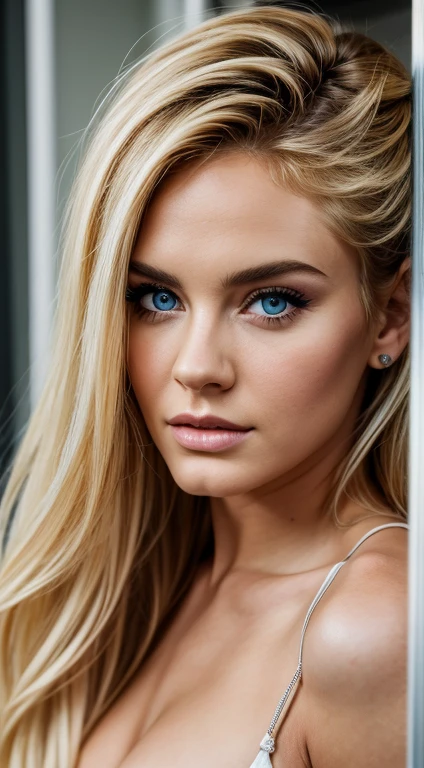 (masterpiece,best quality),an ultra hot gorgeous European woman, 23 years old. She’s a playmate and men magazine model, looking at viewer, , {top view|bottom view|middle view}, , {long hair|short hair}, (wavy hair:0.8),, {upper body|cowboy shot}, , {indoors|outdoors}, , {fantasy|modern|science fiction},, {dawn|night}, , {blue eyes|black eyes|grey eyes},, {shy|happy|sad|smile|happy face},{blonde|auburn|brunette hair}
