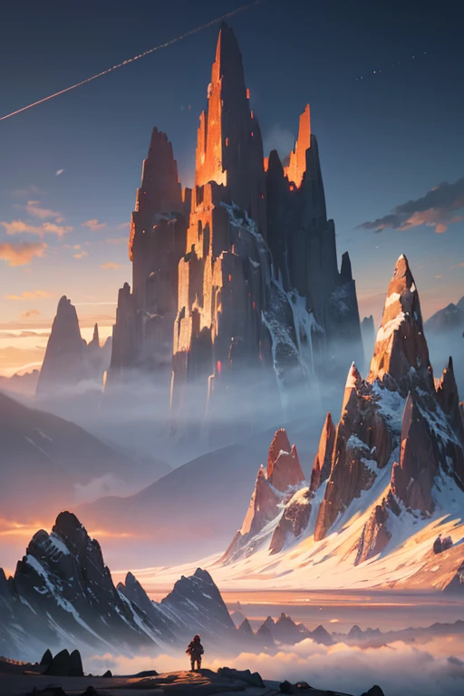 (best quality,ultra-detailed,realistic),
cloudy sky, distant mountains glowing red, alien mountain range, dark mountains, matte painting, Dota-inspired Pixar-style, valley backdrop, dramatic landscape, mountains in the background, dramatic mountain range in the background, Dota! Matte painting concept art, destroyed mountains, mountain scenery, dark volcanic backdrop, towering mountains on the horizon, epic landscape, dramatic mountain range in the background.