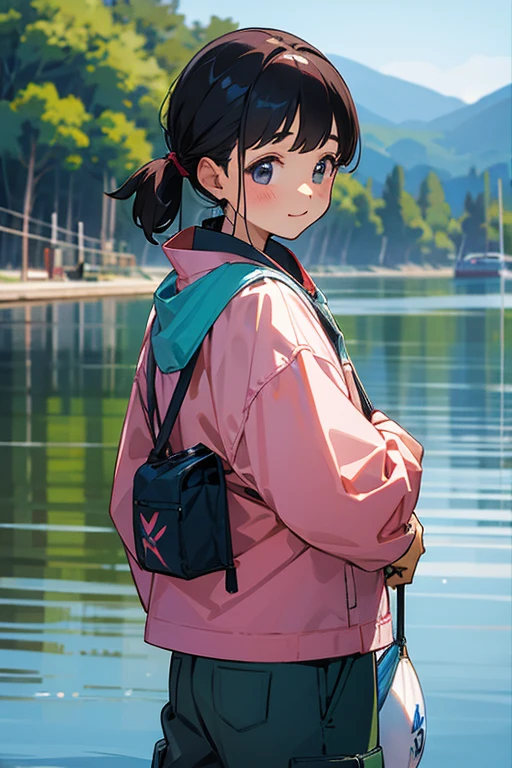 fishingwear、pretty、girl
