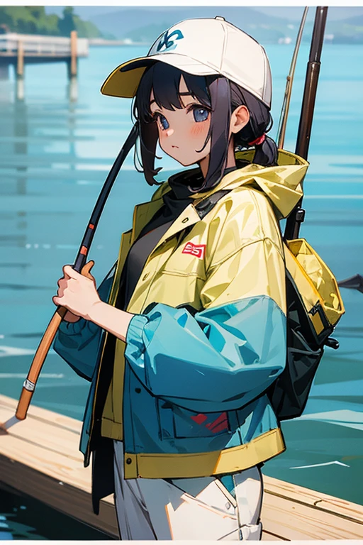 fishingwear、pretty、girl