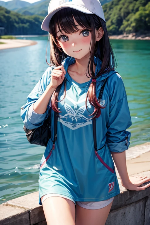 fishingwear、pretty、girl