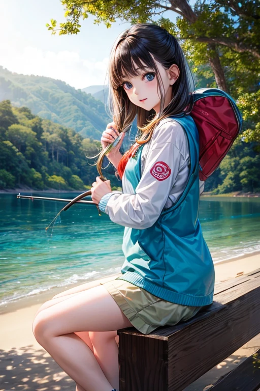 fishingwear、pretty、girl