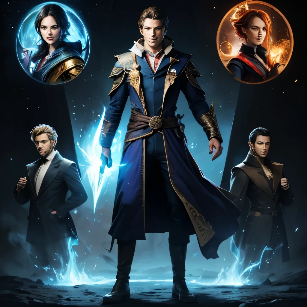 mage, elementalist, air, man