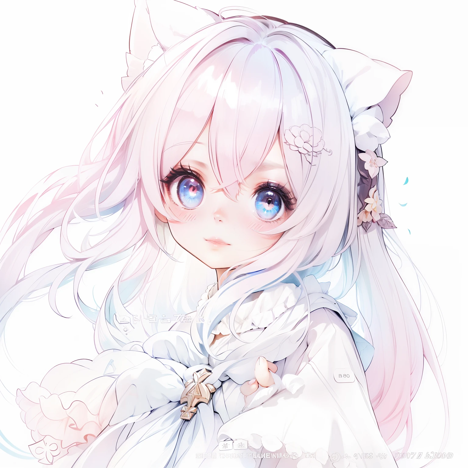 (highres, best quality:1.2), 1girl, blush, solo, dress,