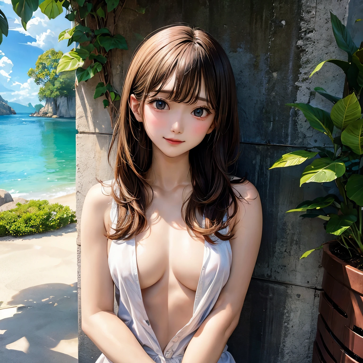 barechested