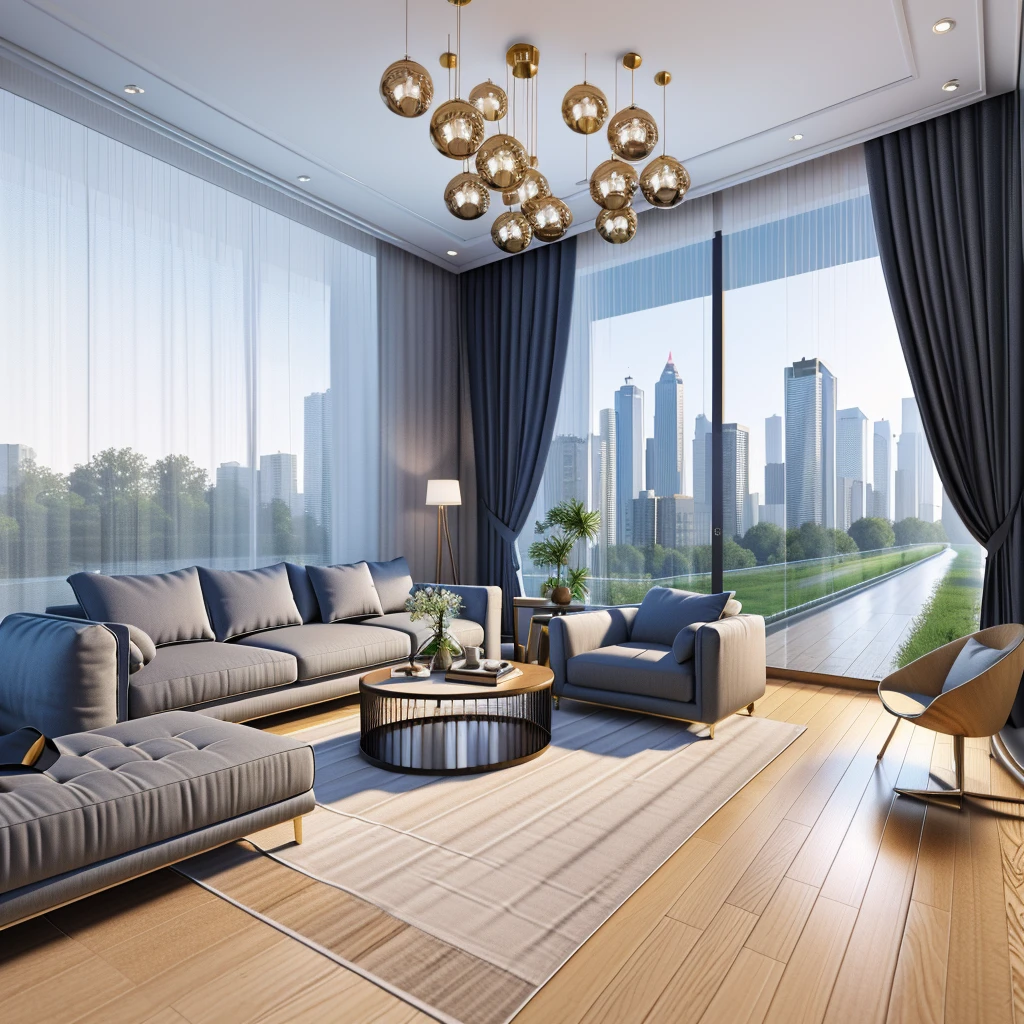 rendering of a modern residential livingroom,  professional render, wide angle exterior 2023, highly detailed render, high quality rendering, realistic render, architectural render, high-quality render, detailed rendering, hyper-realistic render, hyper - realistic render, very realistic 3 d render, high render, realistic rendering, very realistic render