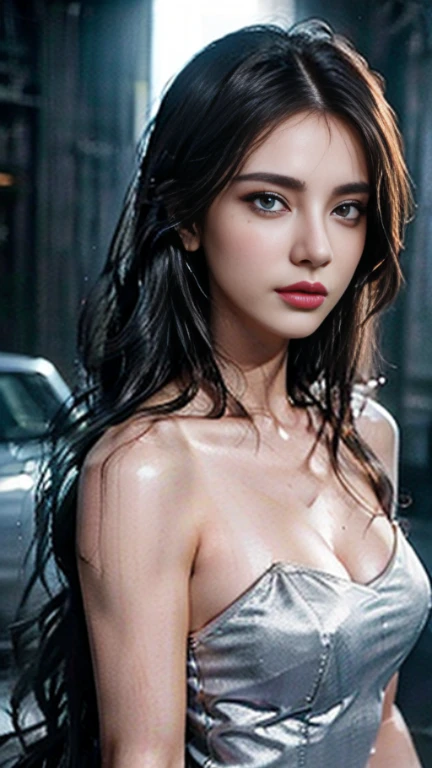 (Please open your mouth wide:1.9), (Semen-covered .:1.8), (Frightened expression:1.5), (A look of contempt:1.5), Luxury hotel interior, Browsing Caution, masterpiece, Highest quality, Accurate, 超High resolution, retina, Very detailed, Awards, High resolution, Anatomically correct, (Realistic:1.4), RAW Photos, (Soft Saturation:1.3), (Fair skin:1.2), 8k, 1 person, Mature adult woman, Beautiful evil, Evil and nasty sexy women, (Perfectly beautiful woman, A perfectly beautiful face, Perfectly beautiful eyes, perfectly beautiful nose, perfectly beautiful nose孔, perfectly beautiful lips), (Chestnut-colored hair tied on top of the head), (Compensate:1.3), (Eye Reflexes:1.3, Solid Circle Eye, Ring-shaped eyes, Sparkling eyes:1.2, Long eyelashes:0.7, Amber Eyes), (Crystal Earrings, Shiny gold necklace), (Captivating smile:1.4, Cruel smile:1.4), (dark red lips:1.3, Glossy Lips:1.5,Lip reflection:1.5), (clavicle, Cleavage, Huge saggy breasts, Silk dress:1.5), (Detailed texture of wrinkles on clothing:1.3), Looking at the audience, POV, Bukkake