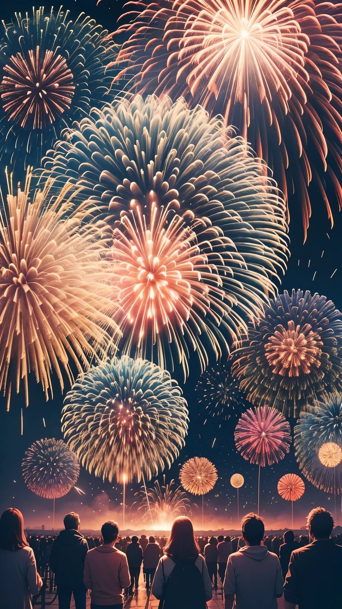 new year firework --auto --s2
