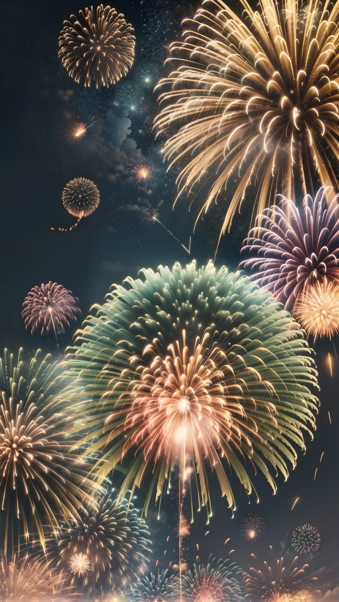 new year firework --auto --s2