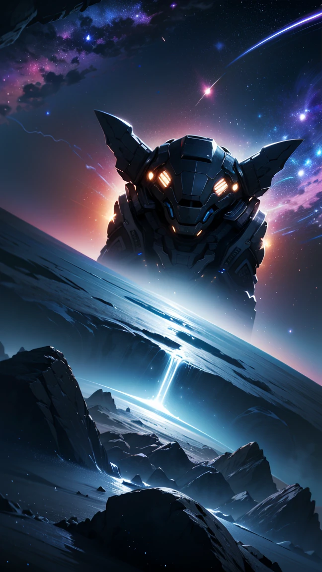 nijistyle,rfktr_technotrex,woman exploring planets, alien worlds, exotic locations, deep space,unkown terrors, galactic, nebulas,stars,fcPortrait