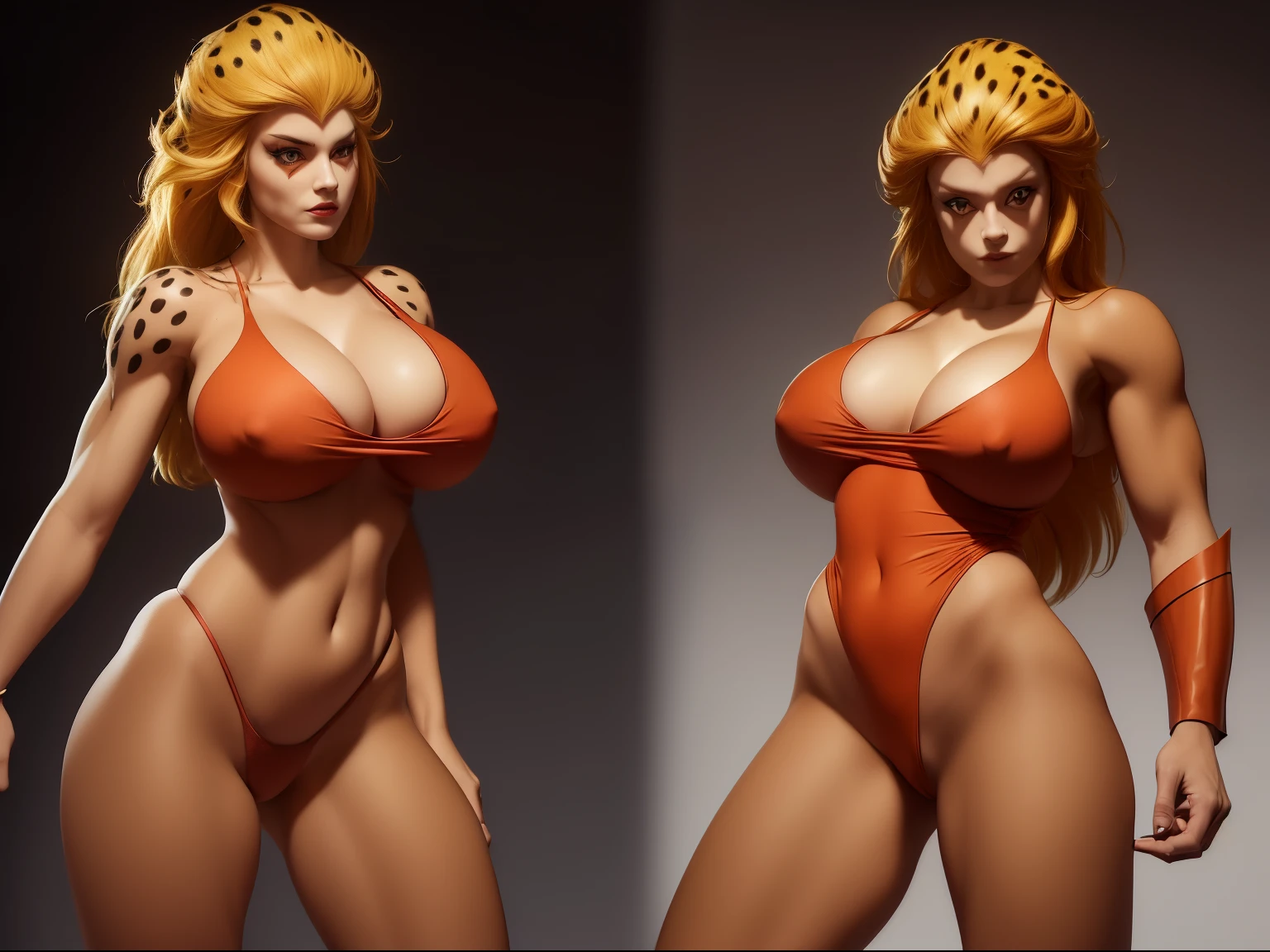 (((cheetara))) ((de thundercats)) (((enormes tetas)))((8k))),((cuerpo completo))(((Amazing tits)))caliente, hermosa,((Hornie)), 8k, hiperrealista todo como un motor irreal trazado de rayos render ((estilo humano hiperealista)),(((Empty dark background))). hiperrealista todo como un motor irreal trazado de rayos render estilo humano realista ,(((Empty dark background)))., Suavemente iluminado, Intimo exquisito detalle, foco nítido, intrincadamente detallado, rewarded photography, small-catchlight, bajo contraste, alta nitidez, facial-symmetry, profundidad de campo, cinematic background, Renderizado del motor irreal, Imagen central, dream-like, Suavemente iluminado, intimo, imagen de cuerpo completo ,cuerpo completo,((tetona)),((piernas torneadas)) perfect ass ecchi