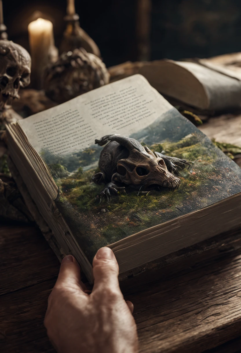 Der Tod mit Scharfer Sense und Buch in der Hand,sehr detailliert, sehr Realistisch, best qulaity, ultra-high resolution, cinematic, photorealistic, hyperrealistisches, Meisterwerk, 4k,8k