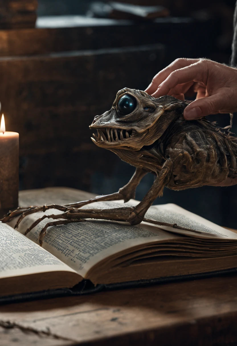 Der Tod mit Scharfer Sense und Buch in der Hand,sehr detailliert, sehr Realistisch, best qulaity, ultra-high resolution, cinematic, photorealistic, hyperrealistisches, Meisterwerk, 4k,8k